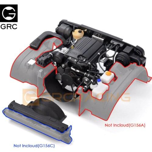 GRC Simulated Defender engine Kit For TRX-4 Defender&G156A+G156C #G156ES