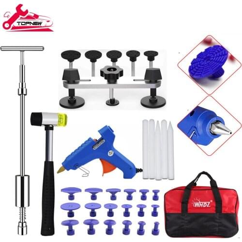 Paintless Dent Repair Tools Hand Set Home DIY Removal Kit reverse Hammer Tabs Metal Tools for Car Machines Dent