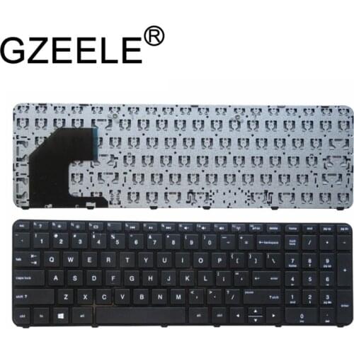 GZEELE Keyboard for HP Pavilion Sleekbook 15-B183 15-B 15-b000 15-b100 15T-B 15t-b100 15t-b000 15Z-B 15-B058SR English US black