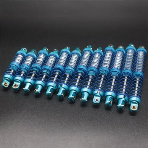 Metal Double Spring Oil Shock Absorber 70/80/90/100/110/120mm For 1/10 RC Crawler Car TRX4 TRX6 G63 Axial SCX10 D90 DIY