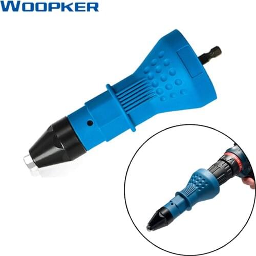 Multifunction Electric Pull Rivet Conversion Adapter Nut Guns Riveting Drill Adaptor Tool for Nail Riveter Gun