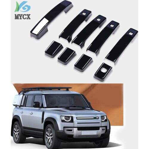 For Land Rover Defender 110 2020 2021 Car Door Handle Trim Sticker Car Accessories Exterior Decoration