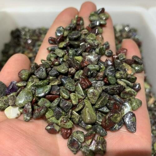 Natural dragon blood Quartz Crystal Healing Stone Specimen Gravel Tumbled