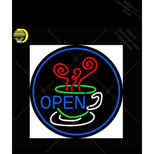 Open Inside Coffee Cup Neon Sign coffee Neon Bulbs sign Iconic Beer Bar Affiche Neon Polis Signage Shop Coffee Bar Neon Light