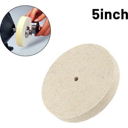 5/7/8 Inch Wool Felt Polishing Buffing Wheel Jade Metal Jewelry Mirror Surface Polishing Wheel Buffers Polishers Grinder Tool