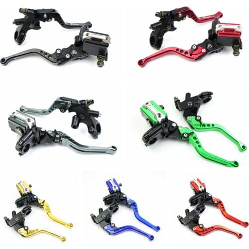 Moto Brake Master Cylinder Cable Clutch Perch 22mm Lever for CBR 600 F4 Honda 2005 RE GROM SV650 K1200R KX250F Freno Marauders