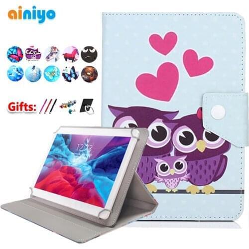 Universal Case Cover for IGET Smart G81H G81 8 Inch Tablet Cartoon Printed PU Leather Protective Case + Gifts