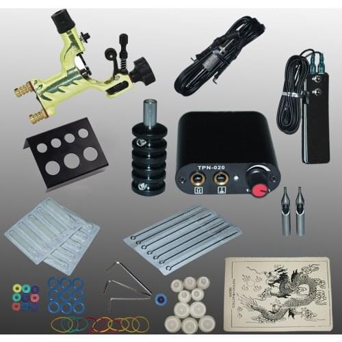 YILONG New Arrival 1 set Tattoo Kit Power Supply Gun Complete Set Equipment Machine Wholesale