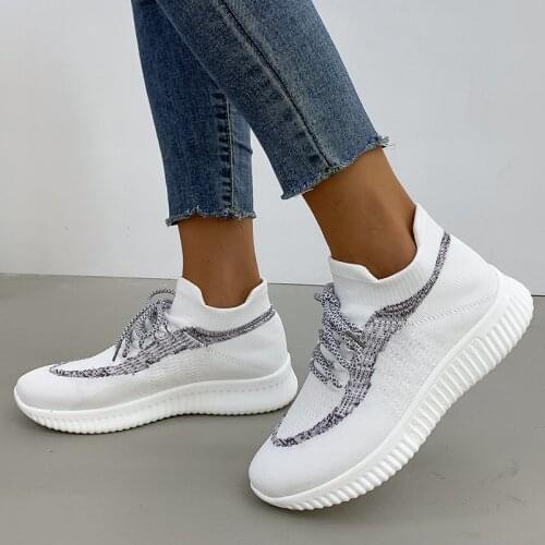 Womens Sneakers Spring Ladies Flat Shoes Casual Women Vulcanized Women 2021 Summer Light Mesh Breathable Female Running Shoes