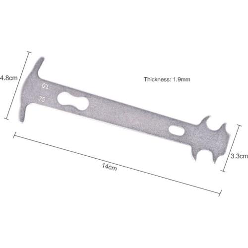 1 piece Bicycle Chain Checker Wear Indicator Mountain Road Bike MTB Chains Gauge Measurement Ruler Cycling Repair Tool