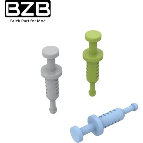 10pcs BZB MOC 87989 Hand Held Syringe Creative High-tech Building Block Model Kids DIY Brick Parts Educational Toys Best Gifts
