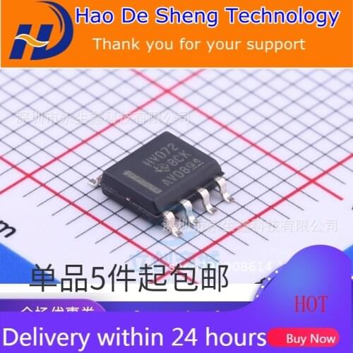 10PCS/LOT SN65HVD72DR SN65HVD72D HVP72 SOP-8 Transceiver IC New Original In Stock