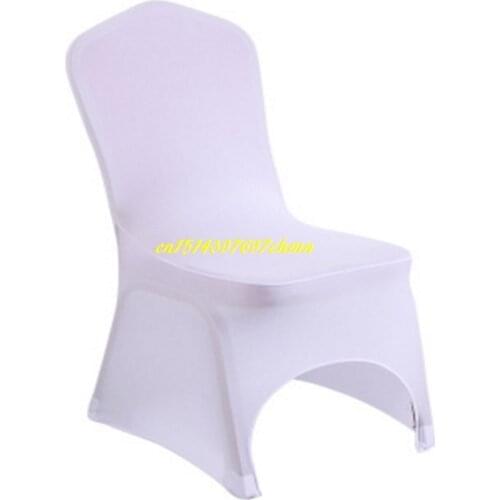 120pcs/lot Front arch Spandex Party Wedding Chair Covers For Restaurant banquet hotel Wedding Chair Cover 9 colors