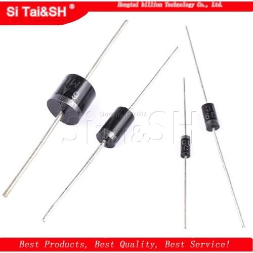 20PCS 1N5408 1N5404 1N5401 1N5822 1N5818 UF5408 UF5402 6A10 10A10 Rectifier Diode DO-27