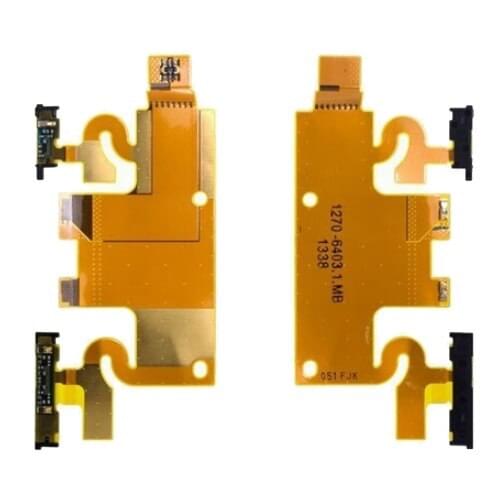 5 pcs/lot For Sony Xperia Z1 L39H C6903 OEM Magnetic Charging Connector Flex Cable Free shipping