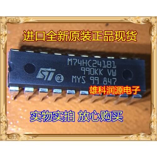 5pieces M74HC241B1 M74HC241B1R DIP-20