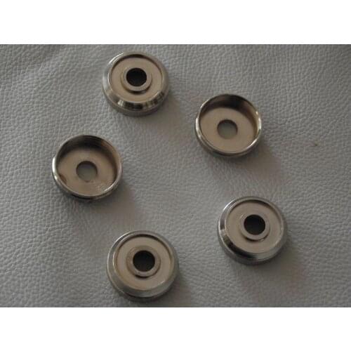 9 pieces trumpet top caps chrome