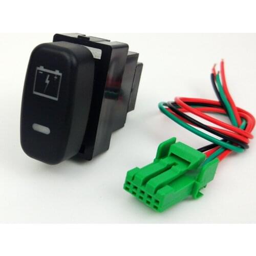 Battery Power Supply Electronic dog Trunk Tailgate Automatic headlight Switch Button For Mitsubishi Zinger LANCER FORTIS galant