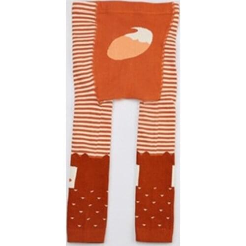 Kid Leggings Big PP Cartoon Cotton Leggings Pantyhose Toddler Leggings 0-4Y Children Trousers Infant Baby Leggings Girl Pants