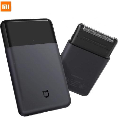 Xiaomi Electric Shaver Razor Mini Portable Shaver Japan Steel Cutter Head Metal Body USB Type-C Big Battery Face Shaving