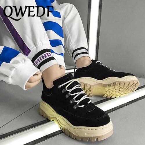 QWEDF Men dad sneakers casual Shoes Air Mesh yellow chunky Outdoor Fashion men Shoes Breathable Hot sale Zapatillas Hombre MC-51