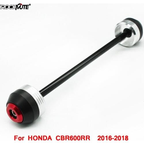 Motorcycle Circle Decoration POM Wheel Protector For HONDA CBR600RR 2016 2017 2018 Crash Slider Pad Front