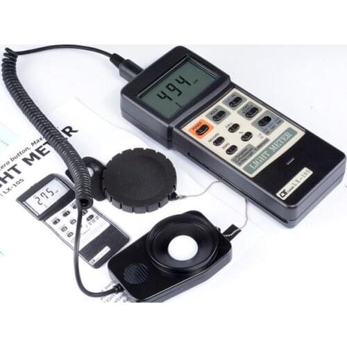 Lutron LX105 LX-105, Light Meter, 2000/20,000/50,000 Lux, RS232 Output