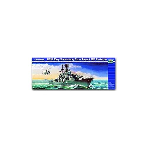 Trumpeter 1/350 scale model 04514 Russian Navy Modern Level I (956) missile destroyer