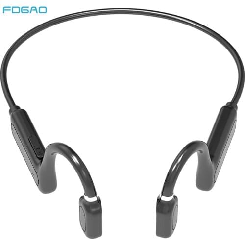 Bone Conduction Earphone for Bluetooth Wireless Sports Headphones Waterproof Stereo Hands-Free With Mic For Running Cycling
