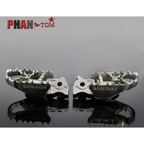 For BMW R1250GS Adventure Lc R 1250 GS R1150GS R1200GS Adv Stainless Steel Foot Pegs ADVENTURE FootRest Footpegs Foot rest