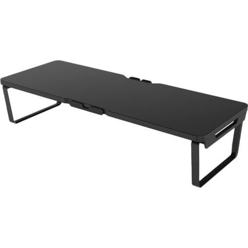 Monitor Stand Riser Aluminum Alloy Wood Computer Laptop Riser Display Holder