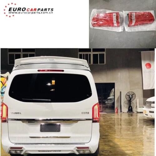 Christmas gift V class W447 rear lights fit for v class w447 v250 v260 vito eurocar style taillights