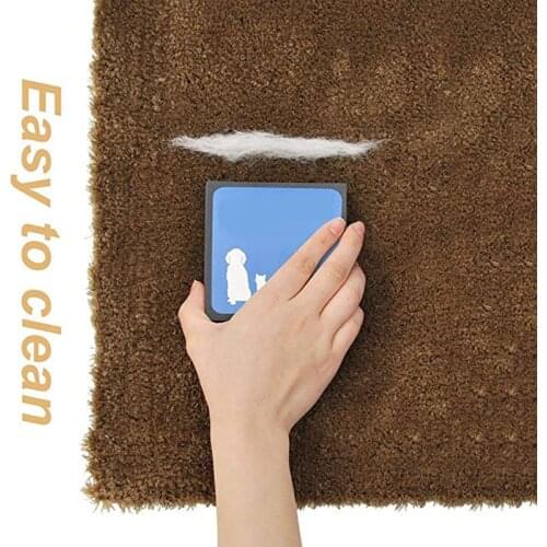 Static Electricity Animal Cat Dog Brush Foam Sponge Pet Hair Fur Remover Cleaner Household Car Seats Beds Mats Cleaning Tools