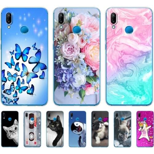 Silicon case for huawei Nova 3 3i 3e phone case soft TPU cover for Nova3 nova3i INE-LX2 INE-LX9 funda Back cover Coque bumper