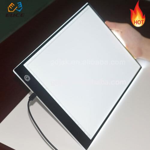 Free shipping LED Tracing Light Box Board Art Tattoo A4 Drawing light Pad lighting Table drawing Stencil Display for sketching
