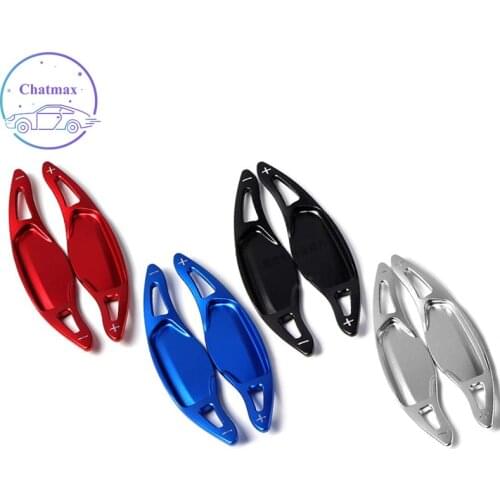 Car-Styling DSG For KIA Stinger CK K8 2018-2020 Aluminum Alloy Steering Wheel Shift Paddle Shifters Extension