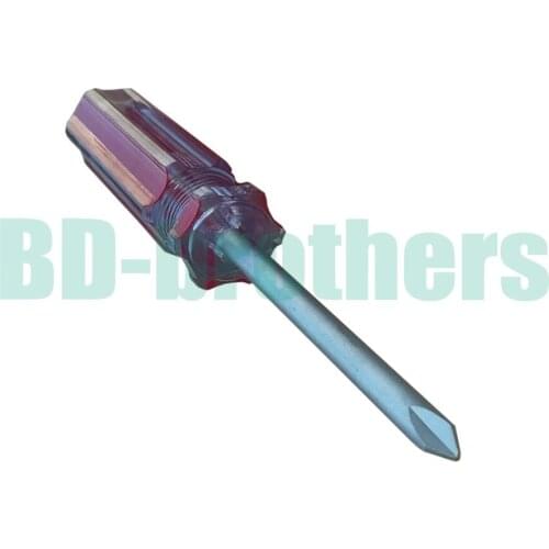 High Quality 6.0MM Trefoil screwdriver Chrome-Vanadium Steel Aluminium Magnetic Tools 480pcs/lot