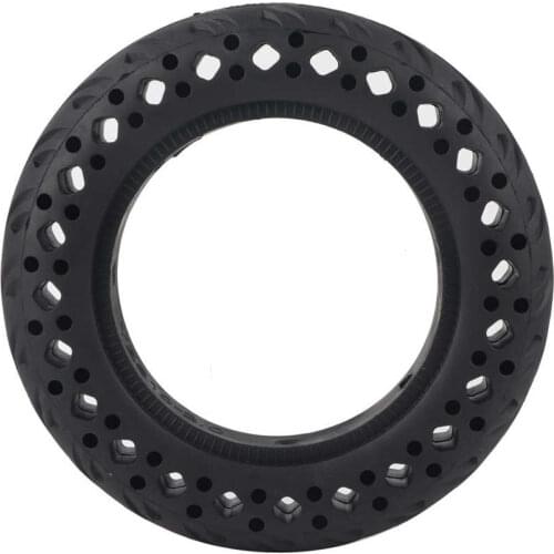 10x2.0in Explosion-Proof Electric Scooter Tire Anti-Slip Rubber Wheel Electric Scooter Tire Hollow Shock Absorption Tyre Wheel