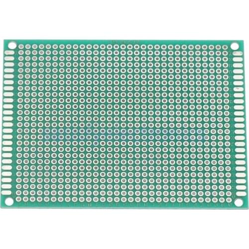 1PCS NEW 7x9 cm PROTOTYPE PCB 7*9cm panel double coating/tinning PCB Universal Board double Sided PCB 2.54MM board