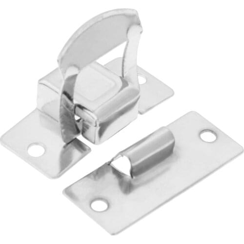 10pcs Box Latch Hasps 34*30mm Silver Box Gift Box Suitcase Case Buckles Toggle Hasp Latch Catch Clasp Furniture Hardware