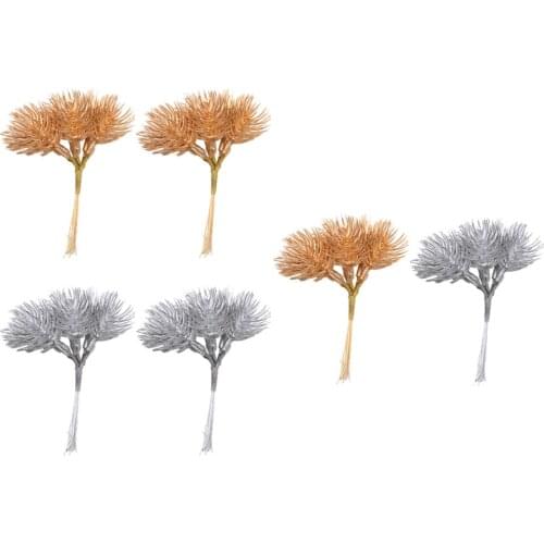 12x Leaves Decorative Foliage For Party Bouquet Garland Making Xmas Decor