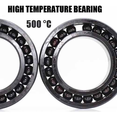 6906 High Temperature Bearing 30*47*9 mm ( 2 Pcs ) 500 Degrees Celsius Thin Section Bearings Full Ball Bearing