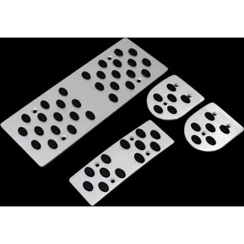 DEE Aluminium Modified Accessories for KIA Rio K2 2015 2016 2017 AT/MT Gas Brake Foot rest Pedal Pad Car Decoration Stickers