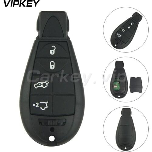 Remotekey 434mhz 4 button for Chrysler Jeep Dodge smart keyless key Fobik key Europe Model car key