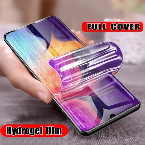 For Samsung Galaxy A10 A20 A30 A40 A50 A51 5G A52 A70 A71 A72 Screen Protector S21 Ultra S20 fe S10 Note 20 Ultra Hydrogel Film