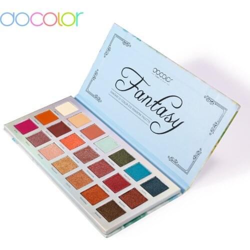 Professional Eyeshadow Palette 21 Color Charming Palette Matte Shimmer Pigmented Eye Shadow Powder Make Up Palette Set