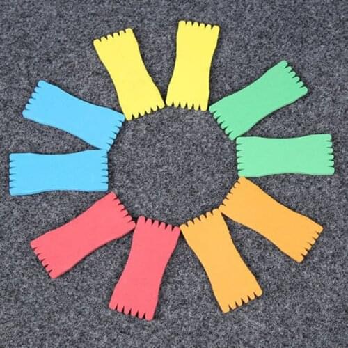10 Pcs Foam Fish Winding Storage Boards Line Fishing Lure Trace Wire Holders Carps Crucian plate hook EVA fishing tackle