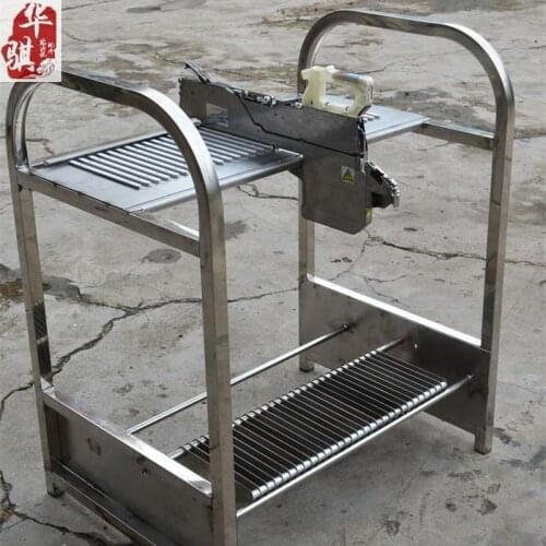 Feeder Trolley for Gxh Hitachi Chip Mounter Feeder Racks Storage Cart 40*2PCS 2 Layers SMT Spare Parts Pick and place machine