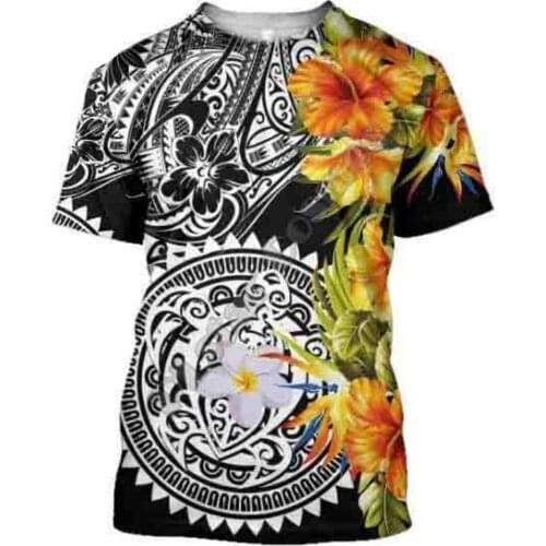 3D Printed T Shirts Kanaka Polynesian Tribal country culture Harajuku Streetwear Native women men Funny Tshirts Short sleeve 04