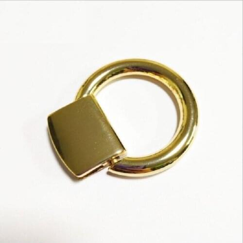 10pcs/lot DIY luggage hardware accessories wrist bag decoration handle hanging buckle hardware ring wholesale